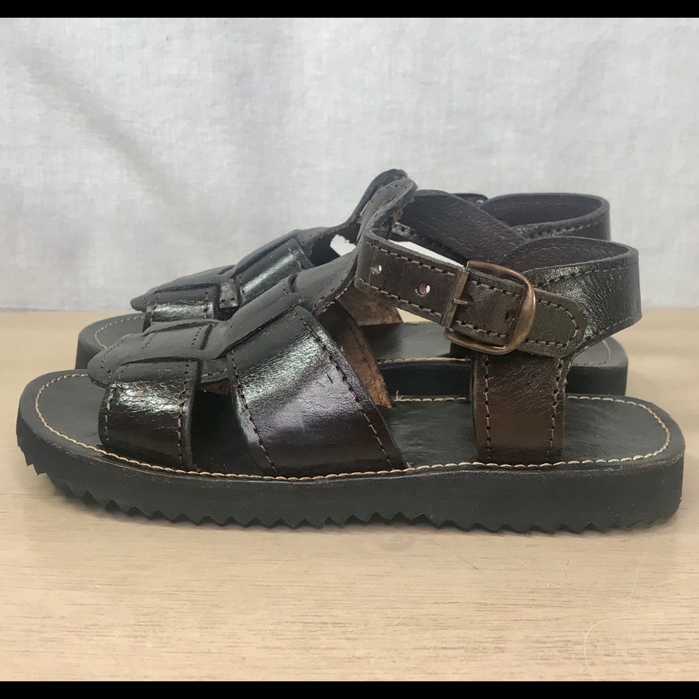 Mexican Huaraches Chanklas Sandals Brown Leather